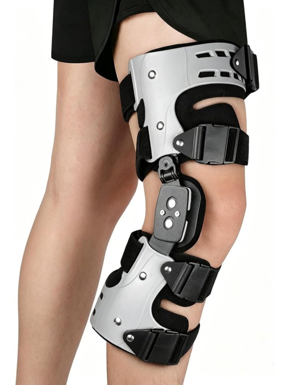 Knee Brace for Pain Relief & Osteoarthritis Support - Right Leg Unloader Design